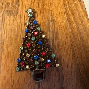 Vintage Sweet Romance Christmas Tree Pin